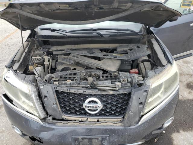 5N1AR2MM3EC615520 - 2014 NISSAN PATHFINDER S CHARCOAL photo 12
