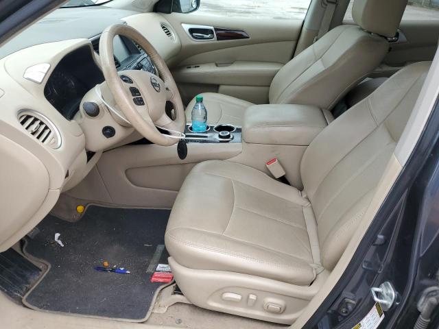 5N1AR2MM3EC615520 - 2014 NISSAN PATHFINDER S CHARCOAL photo 7