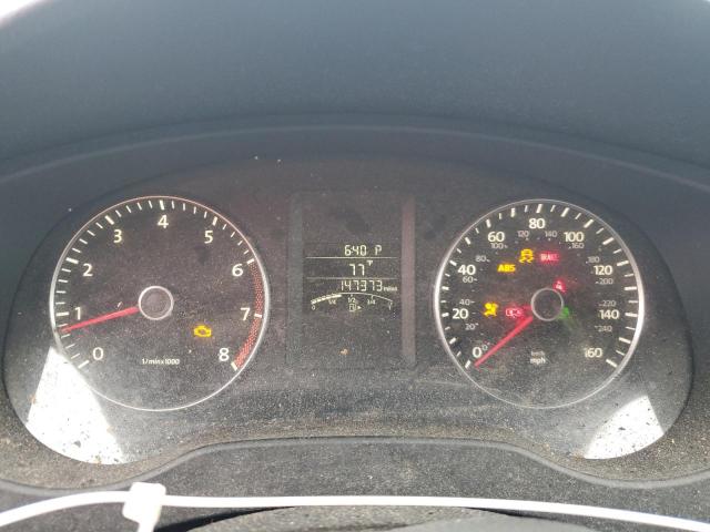 3VWDX7AJ5DM384631 - 2013 VOLKSWAGEN JETTA SE GRAY photo 9