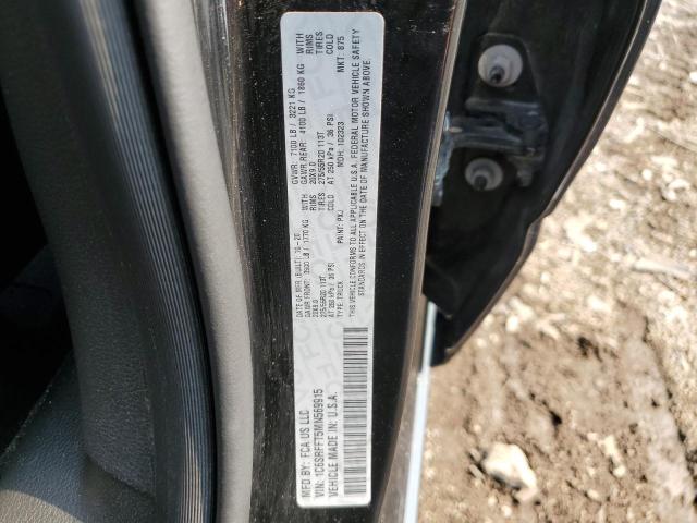 1C6SRFFT5MN569915 - 2021 RAM 1500 BIG HORN/LONE STAR BLACK photo 12