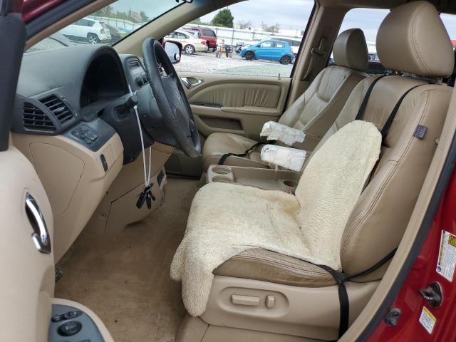 5FNRL38725B044365 - 2005 HONDA ODYSSEY EXL BURGUNDY photo 7