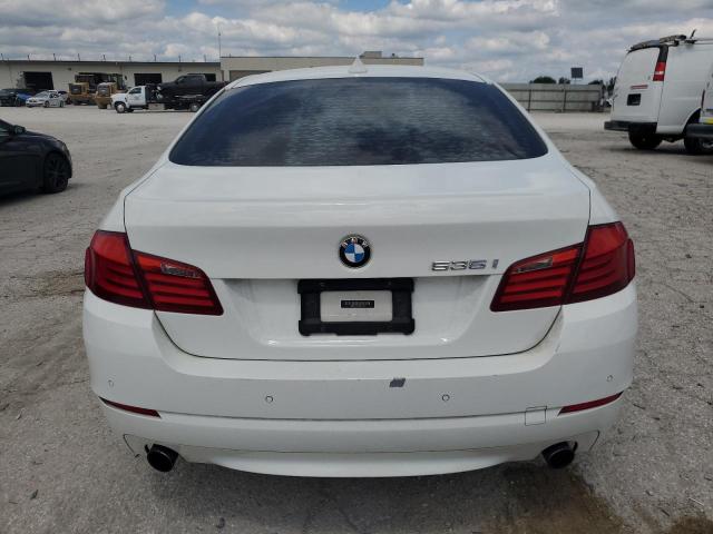 WBAFR7C57CC810614 - 2012 BMW 535 I WHITE photo 6