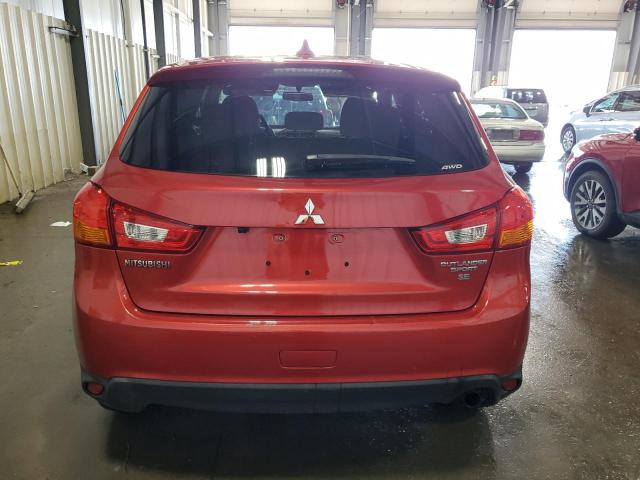 JA4AR3AW4HZ064378 - 2017 MITSUBISHI OUTLANDER ES RED photo 6