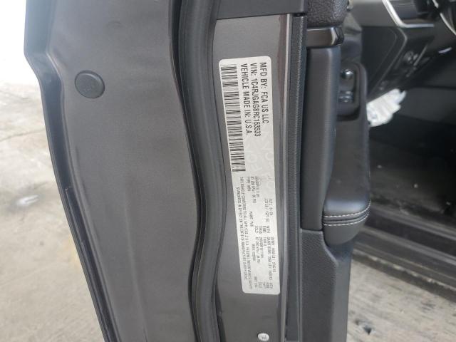 1C4RJGAG8RC163533 - 2024 JEEP GRAND CHER LAREDO CHARCOAL photo 12