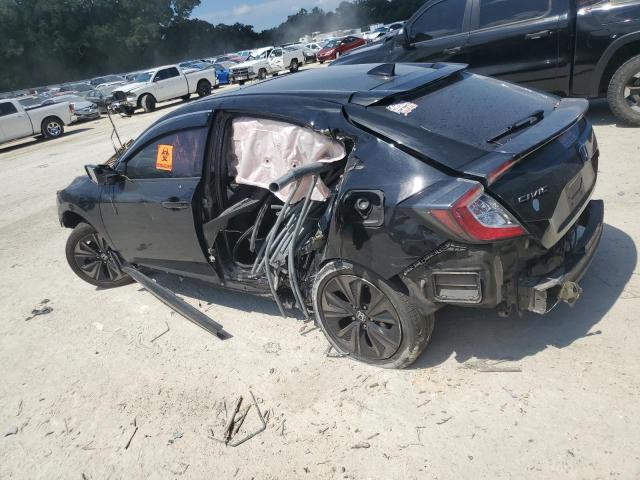 SHHFK7H60KU203060 - 2019 HONDA CIVIC EX BLACK photo 2