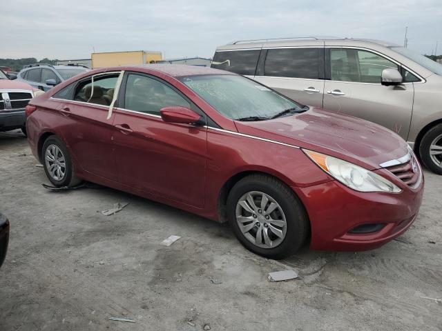 5NPEB4AC2BH266366 - 2011 HYUNDAI SONATA GLS RED photo 4