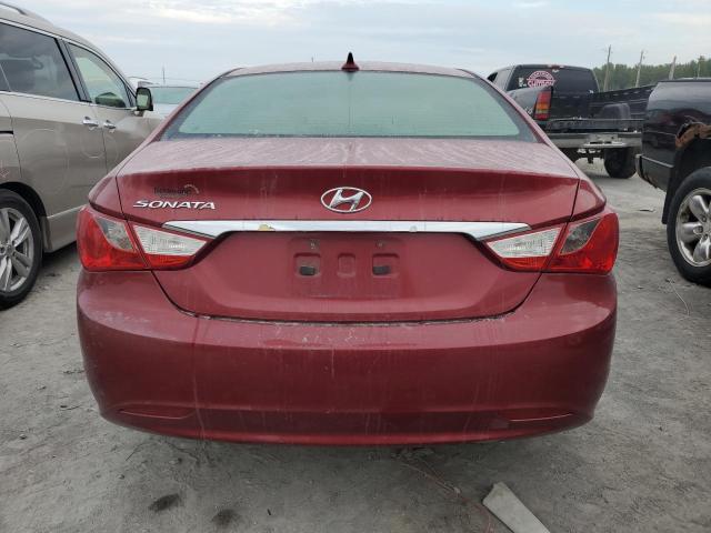 5NPEB4AC2BH266366 - 2011 HYUNDAI SONATA GLS RED photo 6