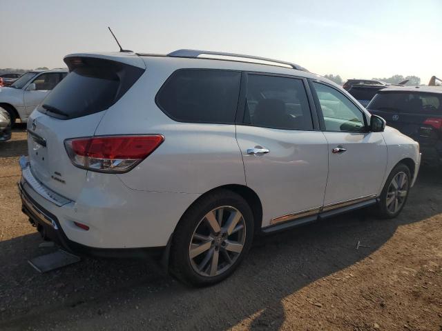 5N1AR2MMXEC630385 - 2014 NISSAN PATHFINDER S WHITE photo 3