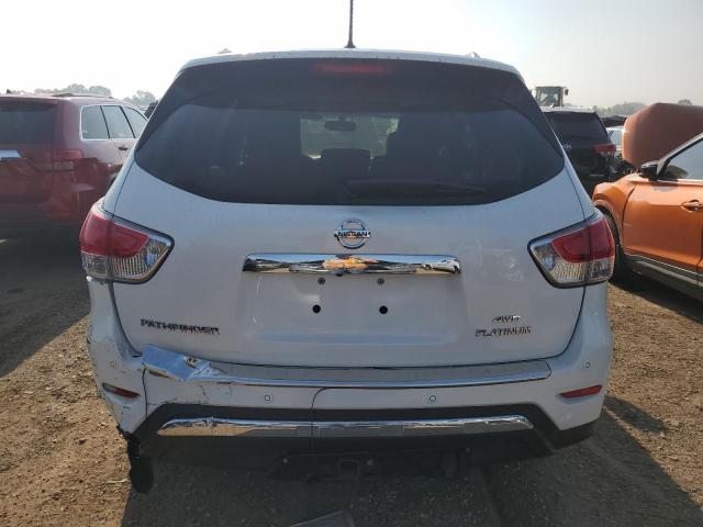 5N1AR2MMXEC630385 - 2014 NISSAN PATHFINDER S WHITE photo 6