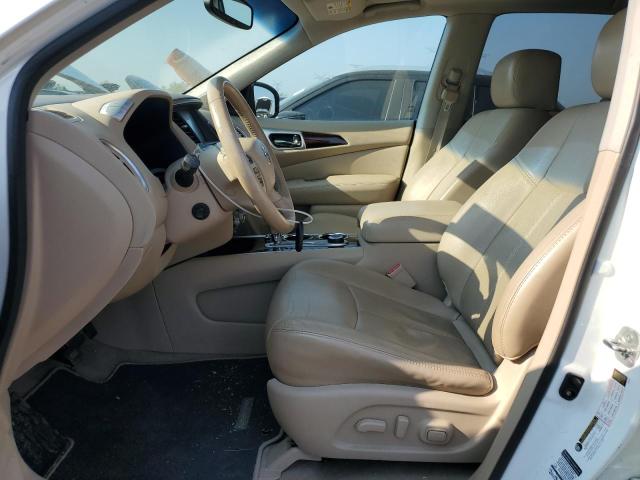 5N1AR2MMXEC630385 - 2014 NISSAN PATHFINDER S WHITE photo 7