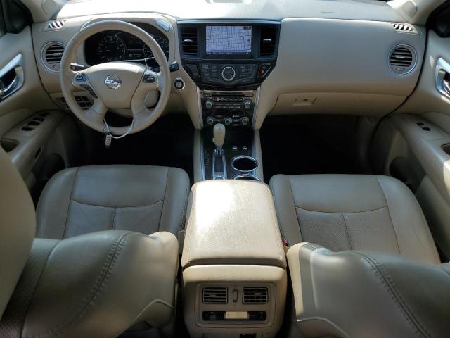 5N1AR2MMXEC630385 - 2014 NISSAN PATHFINDER S WHITE photo 8