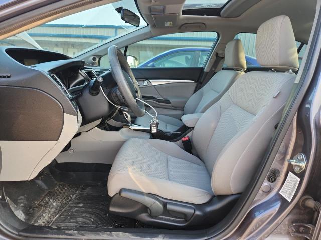 19XFB2F88FE035124 - 2015 HONDA CIVIC EX GRAY photo 7