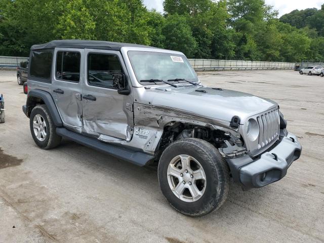 1C4HJXDG2JW293429 - 2018 JEEP WRANGLER U SPORT Plata foto 4