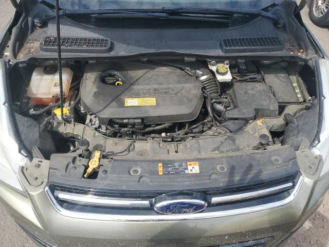 1FMCU9HX2DUD40011 - 2013 FORD ESCAPE SEL Yaşıl foto 12