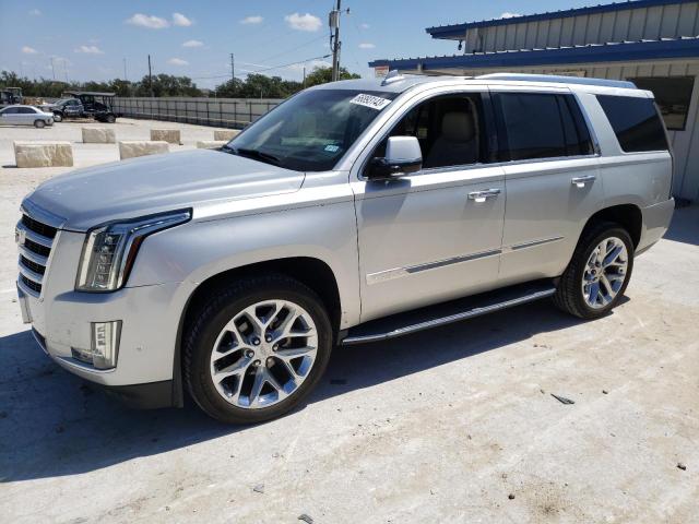 1GYS4CKJ7JR141322 - 2018 CADILLAC ESCALADE PREMIUM LUXURY SILVER photo 1