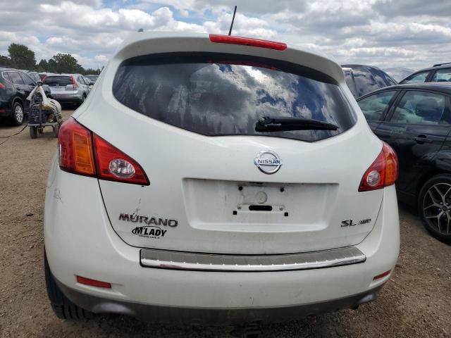 JN8AZ1MW7AW124221 - 2010 NISSAN MURANO S WHITE photo 6