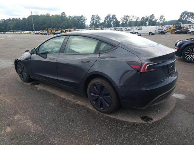 5YJ3E1EA8SF017655 - 2025 TESLA MODEL 3 GRAY photo 2