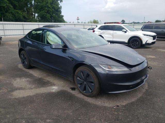 5YJ3E1EA8SF017655 - 2025 TESLA MODEL 3 GRAY photo 4
