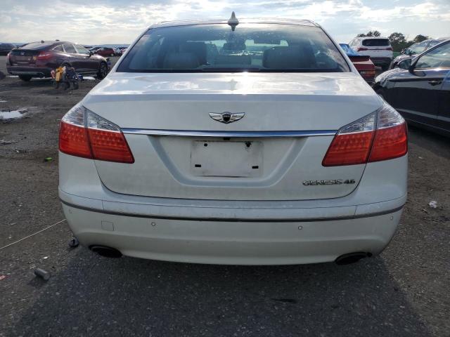 KMHGC4DFXBU118687 - 2011 HYUNDAI GENESIS 4.6L WHITE photo 6