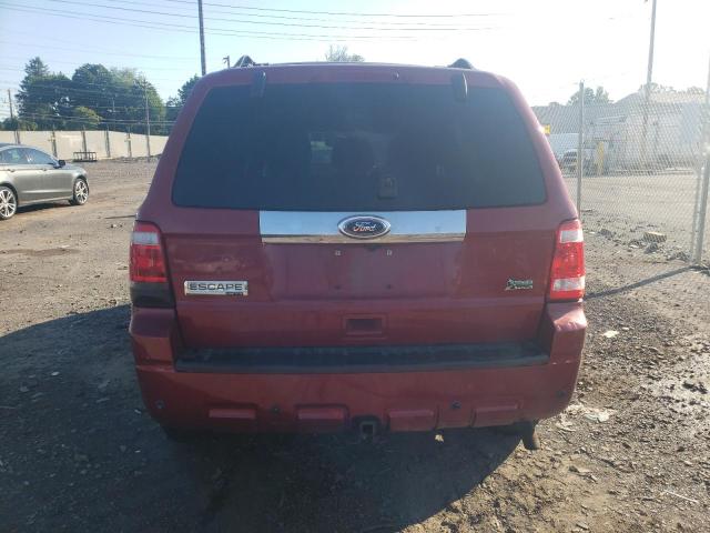 1FMCU9EG7CKC52876 - 2012 FORD ESCAPE LIMITED RED photo 6