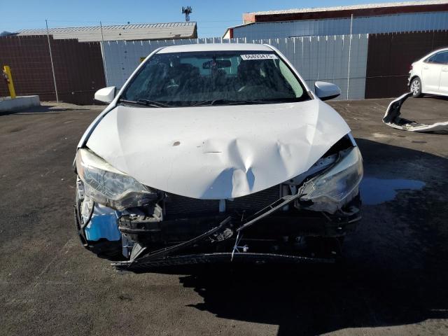 2T1BURHEXGC585980 - 2016 TOYOTA COROLLA L WHITE photo 5