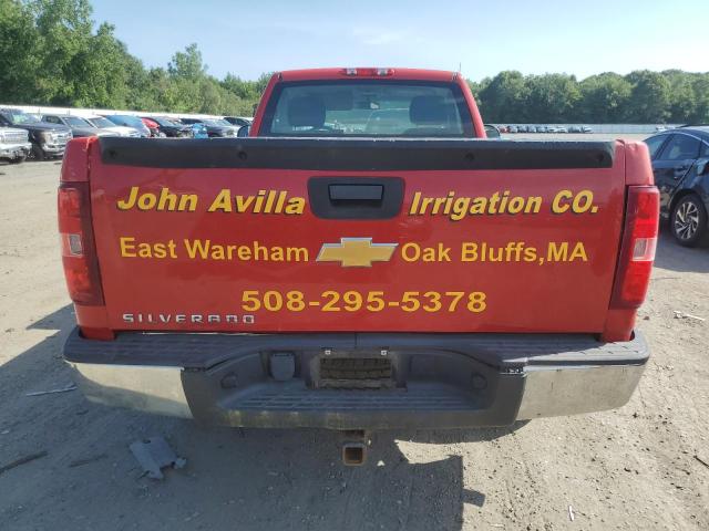 1GCNCPEX5DZ175518 - 2013 CHEVROLET SILVERADO C1500 RED photo 6