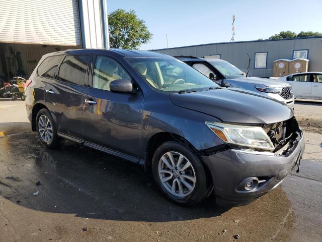 5N1AR2MMXEC724475 - 2014 NISSAN PATHFINDER S CHARCOAL photo 4