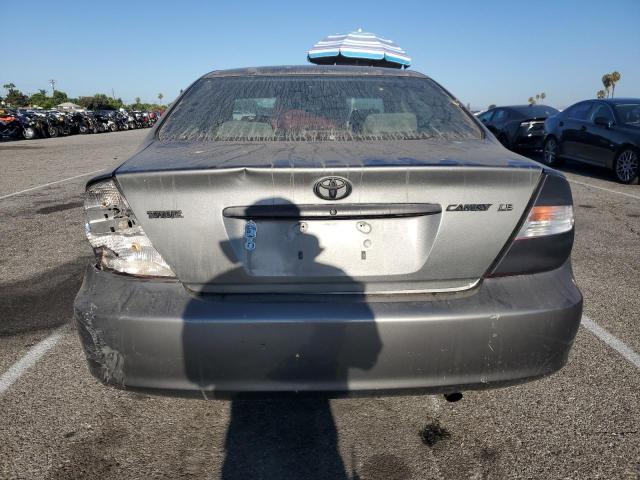JTDBE30K920053991 - 2002 TOYOTA CAMRY LE GRAY photo 6