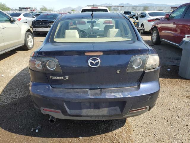 JM1BK32G191233438 - 2009 MAZDA MAZDA 3 I BLUE photo 6