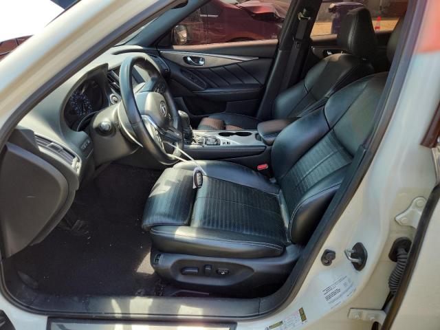 JN1EV7AR3KM551728 - 2019 INFINITI Q50 LUXE WHITE photo 7