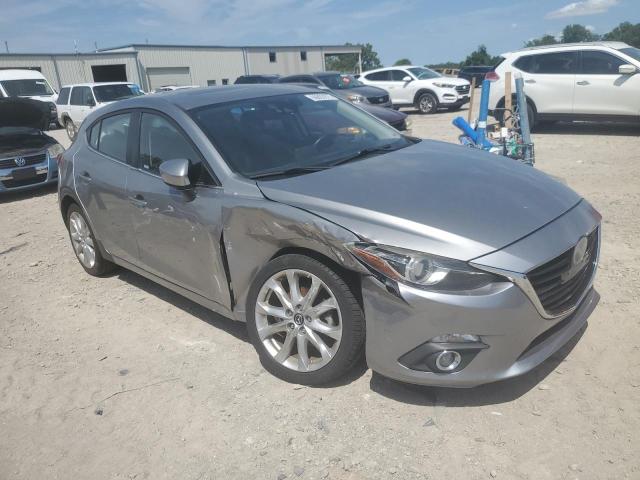 JM1BM1N37G1278209 - 2016 MAZDA 3 GRAND TOURING SILVER photo 4