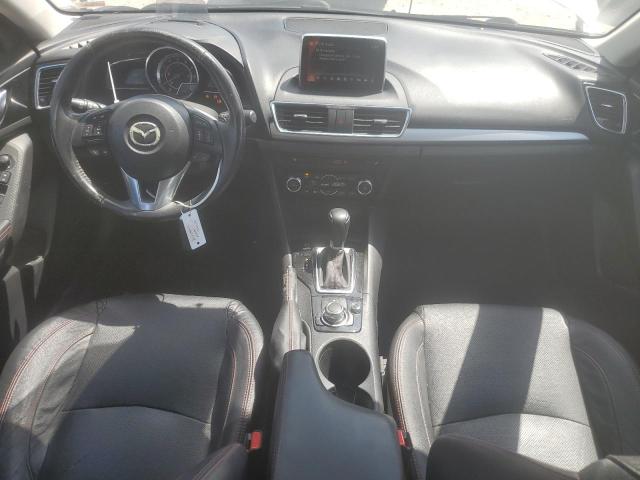 JM1BM1N37G1278209 - 2016 MAZDA 3 GRAND TOURING SILVER photo 8