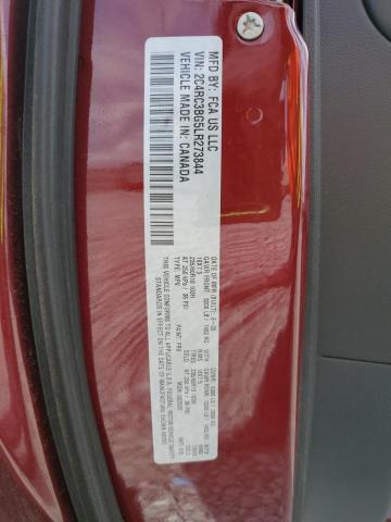 2C4RC3BG5LR273844 - 2020 CHRYSLER PACIFICA TOURING L MAROON photo 13