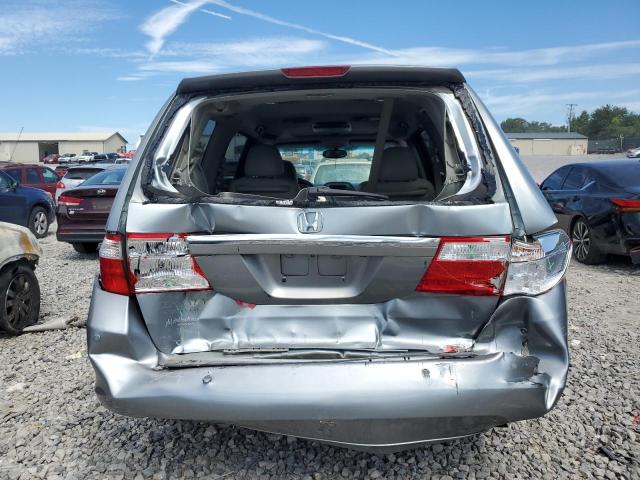 5FNRL388X7B072457 - 2007 HONDA ODYSSEY TOURING SILVER photo 6