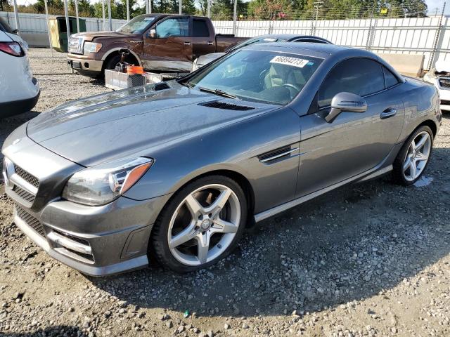 WDDPK3JAXGF121620 - 2016 MERCEDES-BENZ SLK 300 CHARCOAL photo 1