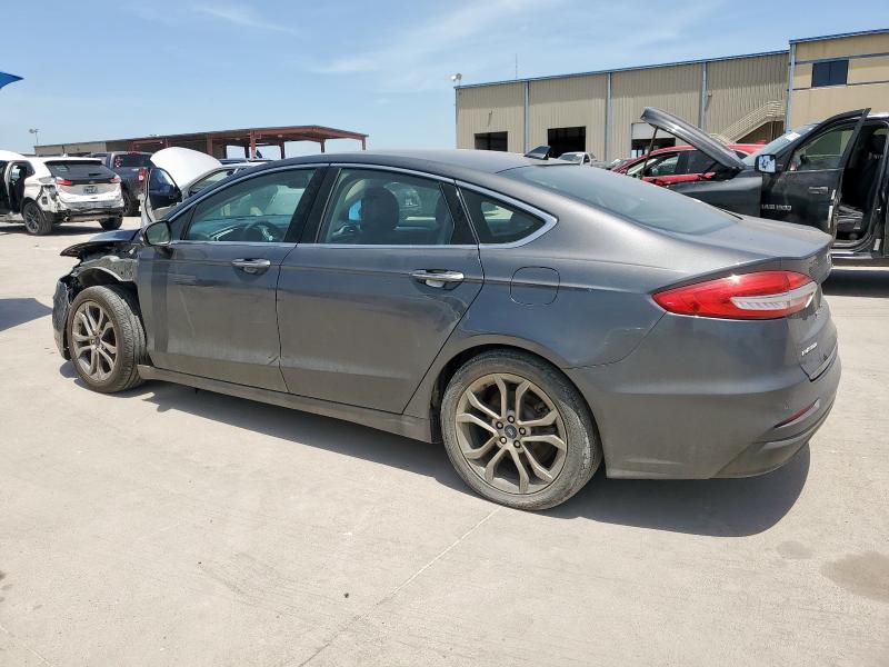 3FA6P0CD0KR180562 - 2019 FORD FUSION SEL Grafito foto 2