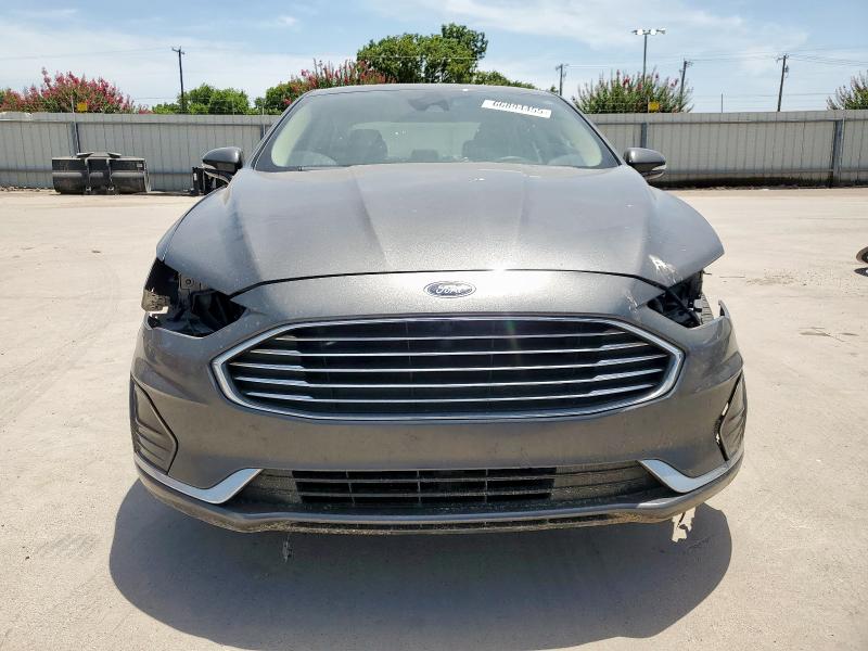 3FA6P0CD0KR180562 - 2019 FORD FUSION SEL Grafito foto 5