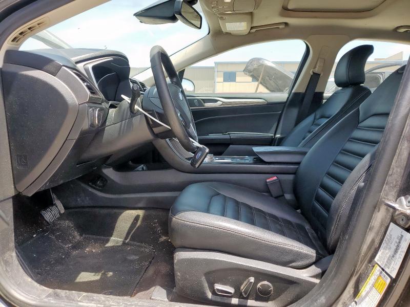 3FA6P0CD0KR180562 - 2019 FORD FUSION SEL Grafito foto 7