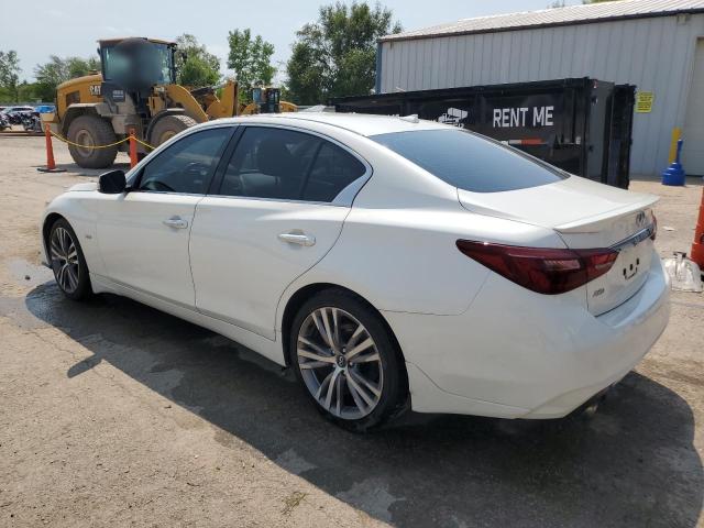 JN1EV7AR4JM431211 - 2018 INFINITI Q50 LUXE WHITE photo 2