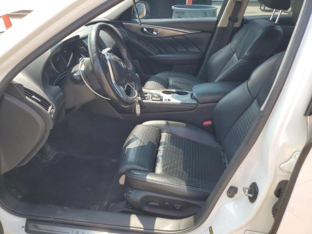 JN1EV7AR4JM431211 - 2018 INFINITI Q50 LUXE WHITE photo 7