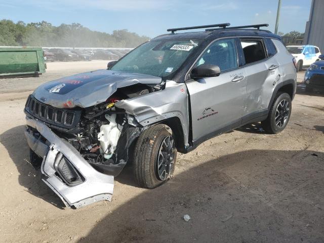 3C4NJDDB8LT171625 - 2020 JEEP COMPASS TRAILHAWK GRAY photo 1