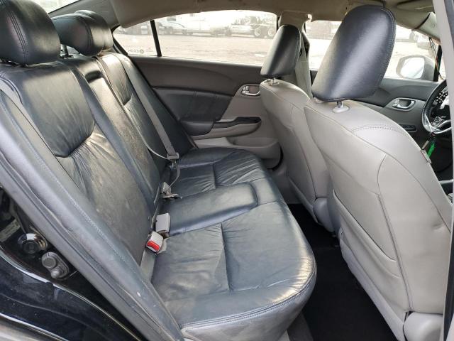 19XFB2F91CE028925 - 2012 HONDA CIVIC EXL შავი ფოტო 10