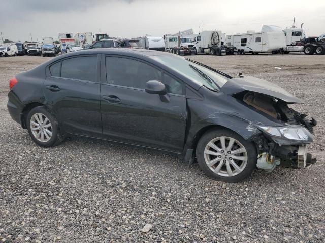 19XFB2F91CE028925 - 2012 HONDA CIVIC EXL შავი ფოტო 4