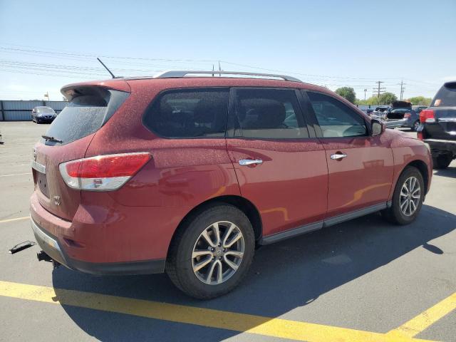 5N1AR2MM2GC607962 - 2016 NISSAN PATHFINDER S أحمر صورة 3