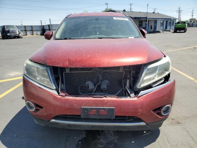 5N1AR2MM2GC607962 - 2016 NISSAN PATHFINDER S أحمر صورة 5