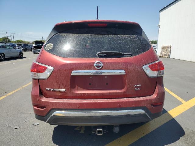 5N1AR2MM2GC607962 - 2016 NISSAN PATHFINDER S أحمر صورة 6
