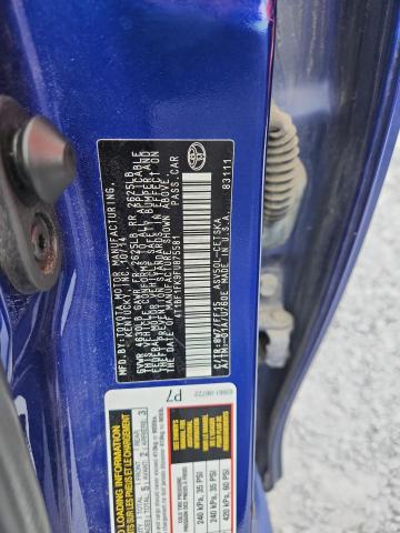 4T1BF1FK9FU875581 - 2015 TOYOTA CAMRY LE BLUE photo 12