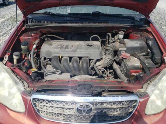 2T1BR32E35C918623 - 2005 TOYOTA COROLLA CE RED photo 11