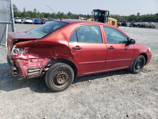 2T1BR32E35C918623 - 2005 TOYOTA COROLLA CE RED photo 3