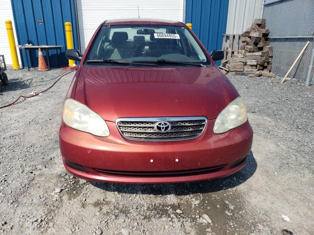 2T1BR32E35C918623 - 2005 TOYOTA COROLLA CE RED photo 5